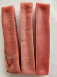 Himalayan Yak Milk Bone Chews for Medium/Large Dogs -Strawberry Flavor, Organic, each 5-6" long
