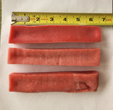 Himalayan Yak Milk Bone Chews for Medium/Large Dogs -Strawberry Flavor, Organic, each 5-6" long