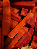 Himalayan Yak Milk Bone Chews for Medium/Large Dogs -Strawberry Flavor, Organic, each 5-6" long