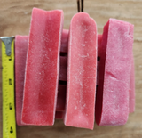 Himalayan Yak Milk Bone Chews for Small Dogs -Strawberry Flavor, Organic, each 3-4" long