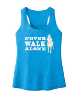 Dog Mom Gifts - Never Walk Alone Tank Top (women’s) Perfect for any dog lover!