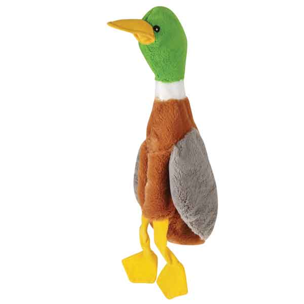 SteelDog Ruffians Game Bird Goose Plush Dog Toy - Northwest Pets