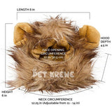 Pet Krewe CAT Lion Mane Halloween Costume
