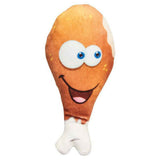 Spot Fun Food Stuffed Dog Toys with Squeaker - All Varieties