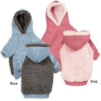 Casual Canine Cozy Warm Fleece Hoodies for Dogs - Dog Sweater / Coat / Jacket