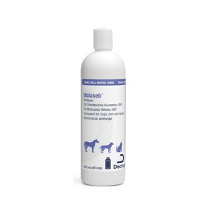 Malaseb Shampoo Medicated Shampoo Formulation for Dogs, Cats, and Horses - 16 oz