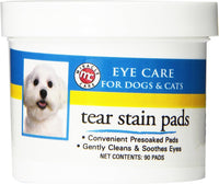 Miracle Care Tear Stain Pads For Dogs and Cats - 90 Count
