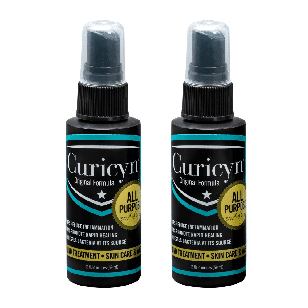 Curicyn Wound & Skin Care Spray Formula for Dogs and Cats 2 oz. - All Animals
