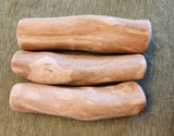 Coffee Wood Bones for Dogs, Dog Chew Sticks, Natural, Healthy Chew Toys 9" each (3 Pack)