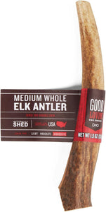 Good Lovin' Dog Elk Antlers for Aggressive Chewers - All Sizes