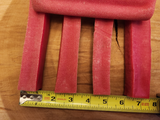 Himalayan Yak Milk Bone Chews for Medium/Large Dogs -Raspberry Flavor, Organic, each 5-6" long