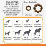 Nylabone Dura Chew Textured Ring Flavor Medley Small for Dogs