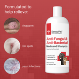 SensoVet Anti-Fungal & Anti-Bacterial Medicated Shampoo for Dogs & Cats 8 oz.