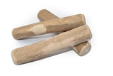 Coffee Wood Bones for Dogs, Dog Chew Sticks, Natural, Healthy Chew Toys 7" each (6 Pack)