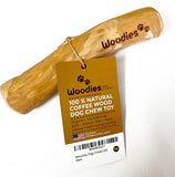 Woodies Dog Chews - Coffee Wood Tree Bones and Treats for Dogs