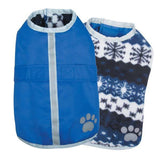 Zack & Zoey Noreaster Warm Reversible Waterproof Reflective Blanket Jackets/Coats Dog