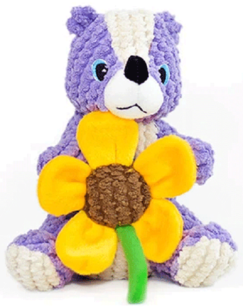 PATCHWORKPET Playful Stuff Blossom the Skunk - Stuffed Toy for Dogs
