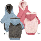 Casual Canine Cozy Warm Fleece Hoodies for Dogs - Dog Sweater / Coat / Jacket
