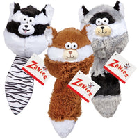 Zanies Funny Furry Fatties Toys for Dogs Squeak, crinkle, squeak, stuff animals