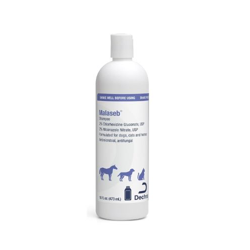 Malaseb Shampoo Medicated Shampoo Formulation for Dogs, Cats, and Horses - 16 oz