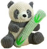 PATCHWORKPET Playful Stuff Reed the Panda - Stuffed Toy for Dogs