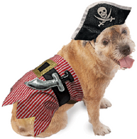 Halloween Pirate Costume for Dogs - 2 piece costume for your dog for the holiday