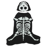 Casual Canine Glow Bones Skeleton Costume for Dogs - Dog Costumes / Dog coats