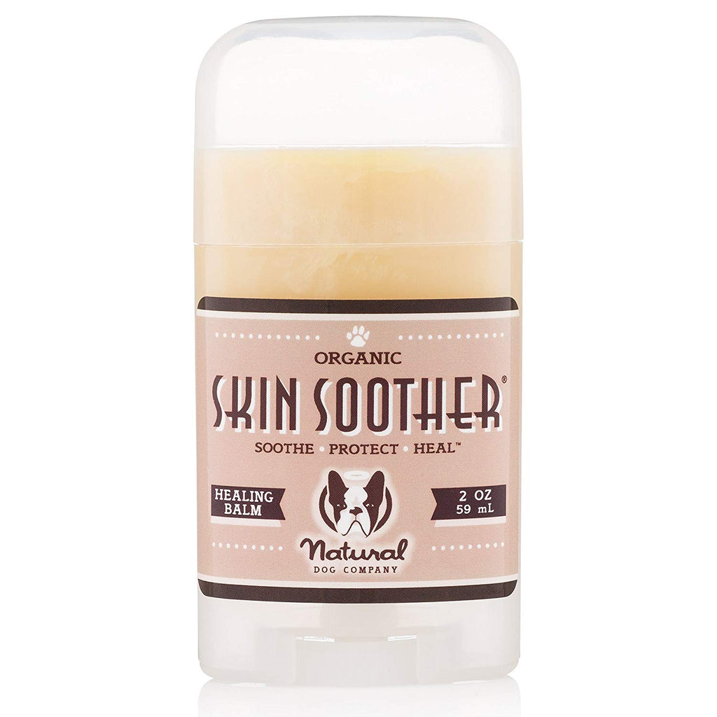 Natural Dog Company Skin Soother - Organic, All-Natural Healing Balm Stick 2 oz.