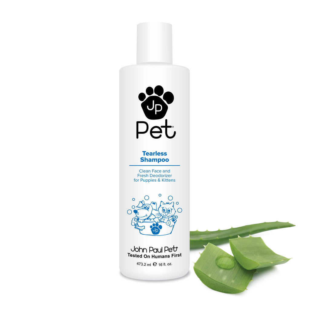 John Paul Pet Tearless Shampoo for Dogs, Puppies, Kittens and Cats - 16 fl. oz.